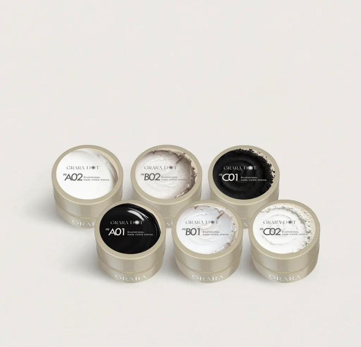 GRARA DOT Texture Gels 4g