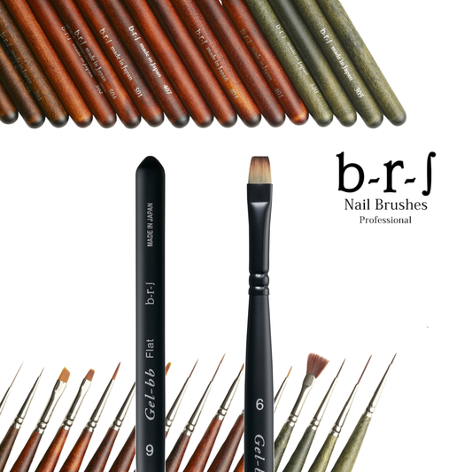 b-r-s Gel-bb Flat Square Brush